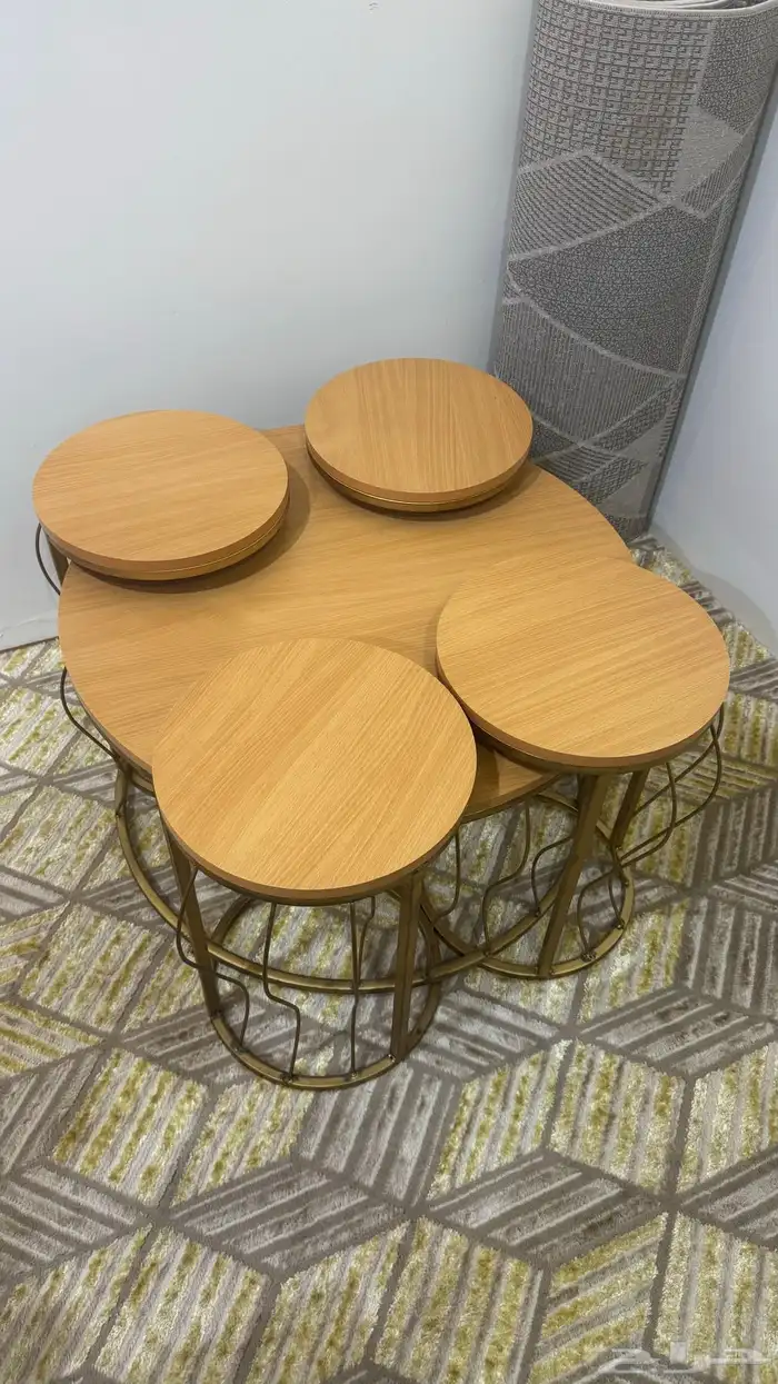 طاولات تقديم جدد استخدام قليل 2