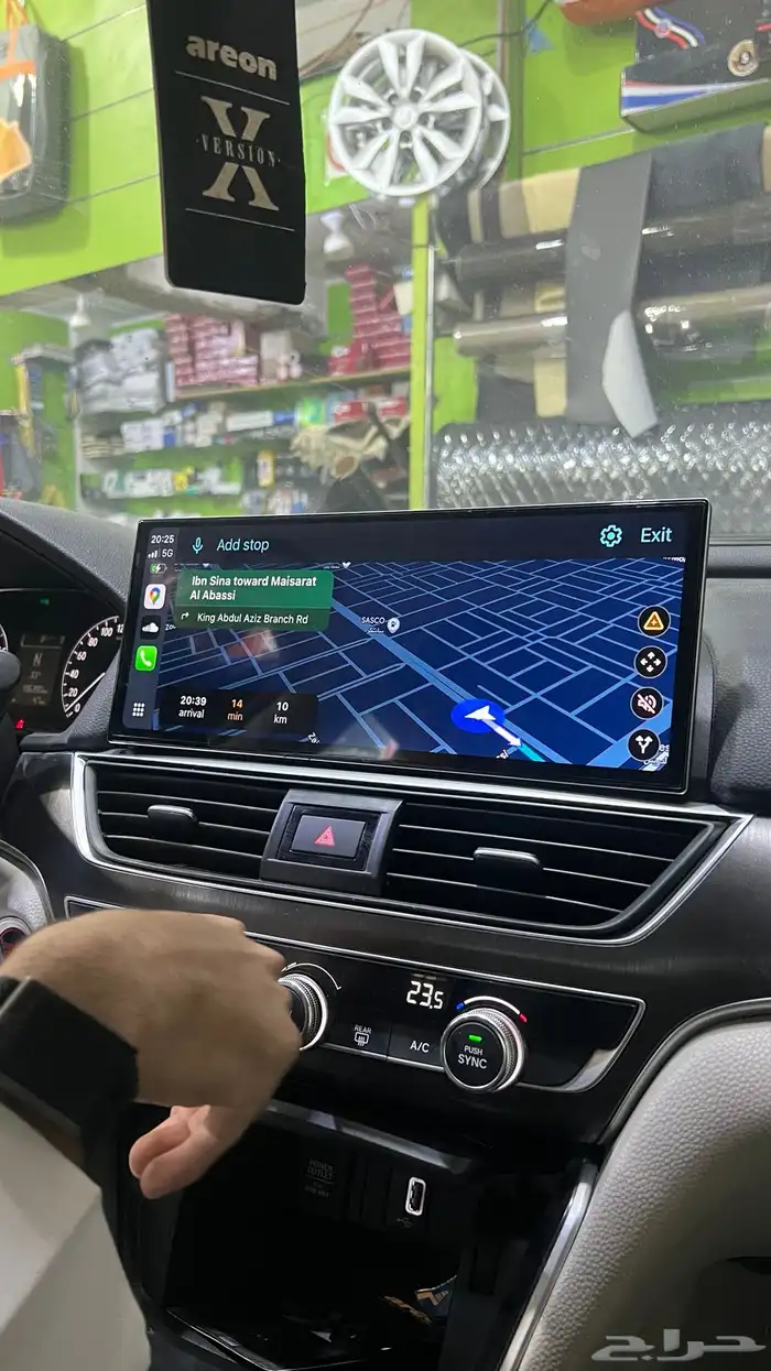 شاشة هوندا اكورد 2018 2024 5