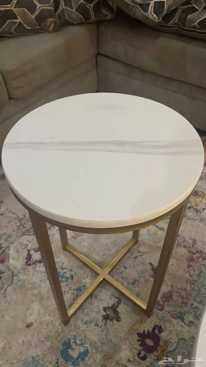 طاولتين رخام طقم 150 الموقع صامطة 3