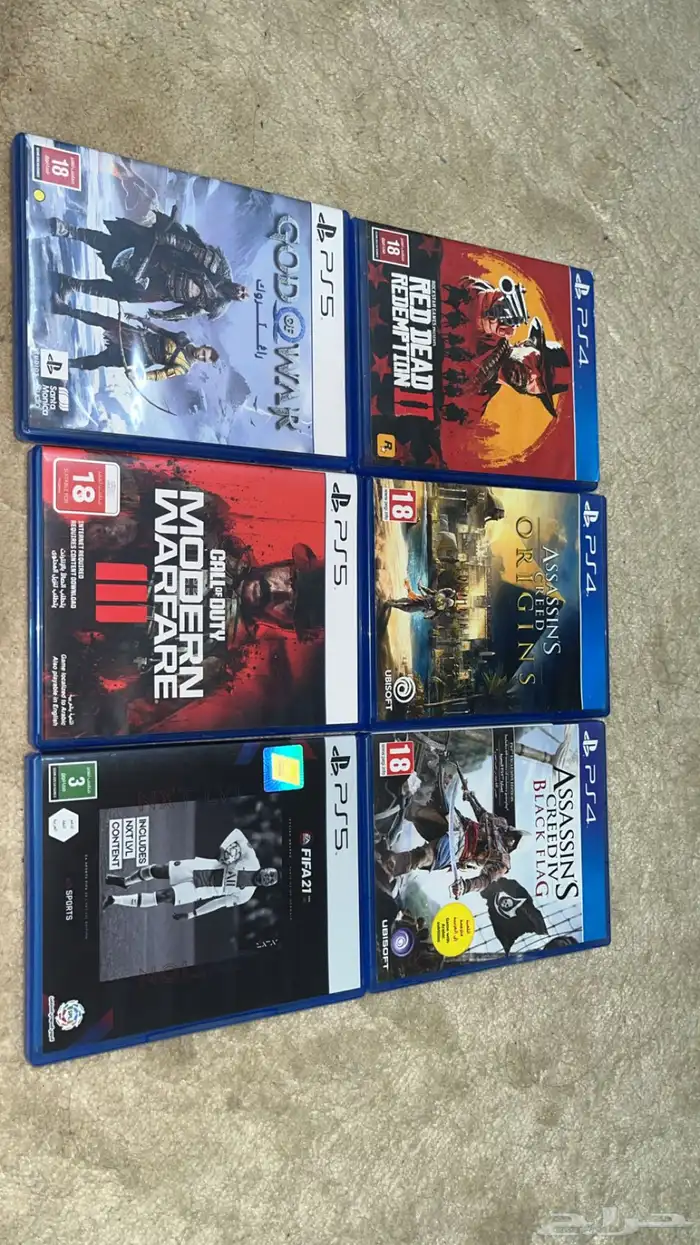 اشرطة سوني 5 و 4 و يد سوني 5 وكاله 0