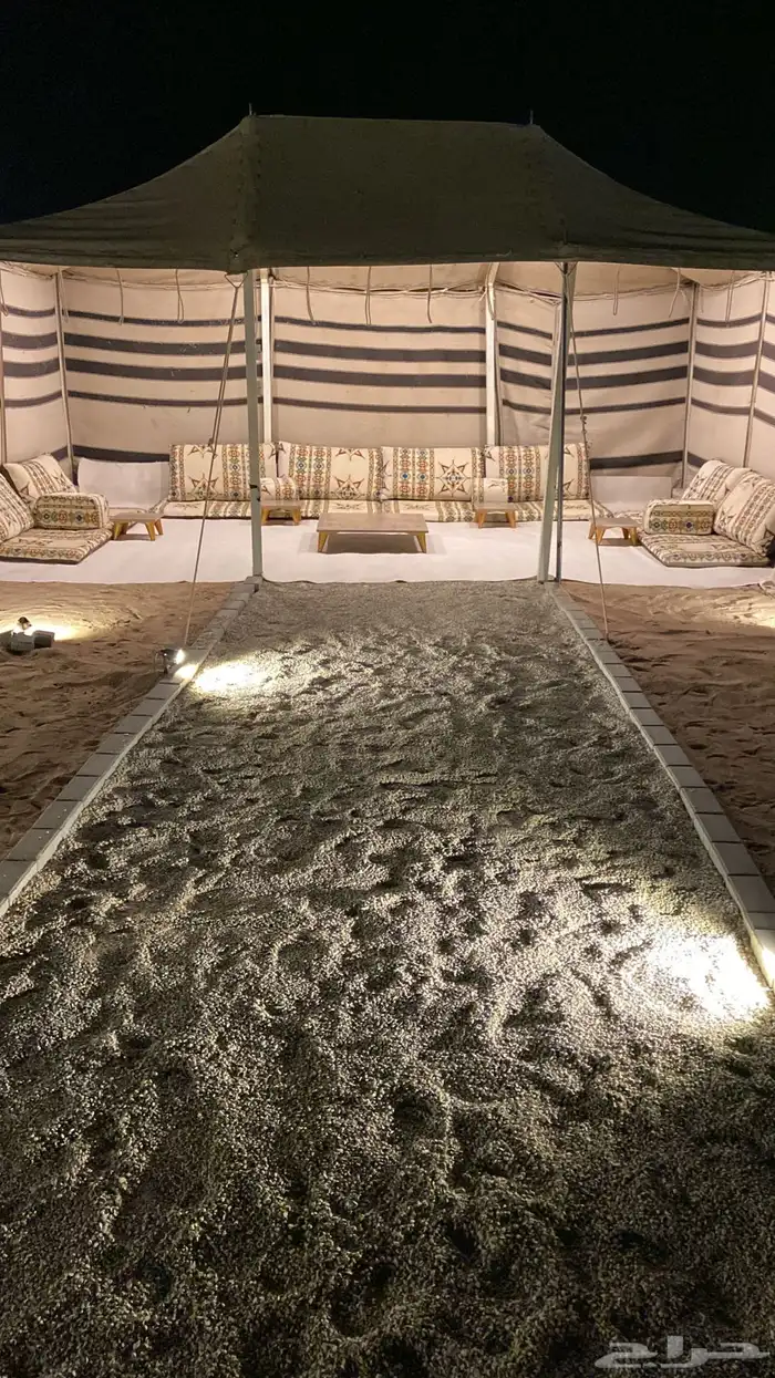 مخيم للايجار اليومي وبالساعات 2
