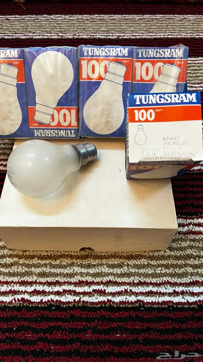 لمبة مسمار هنقاري أصلي مخزن قديم تراث 0