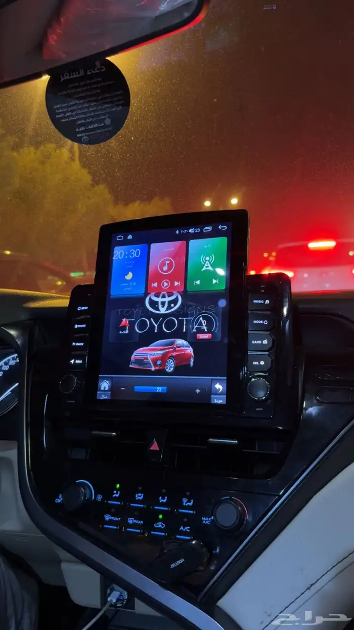 لبدل شاشه كامري 2