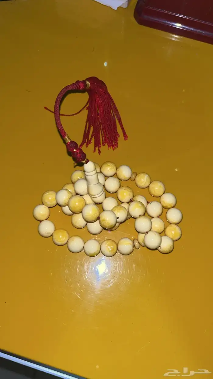 سبحة تراب كهرمان ريحتها لومي للبيع (الهفوف) 3