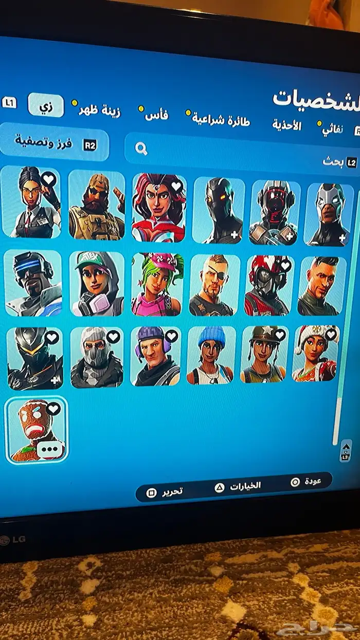 حساب فورت نايت نادر 5