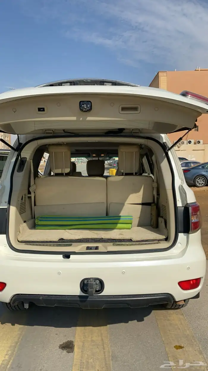جيب باترول نيسان 2015 ابيض للبيع 5