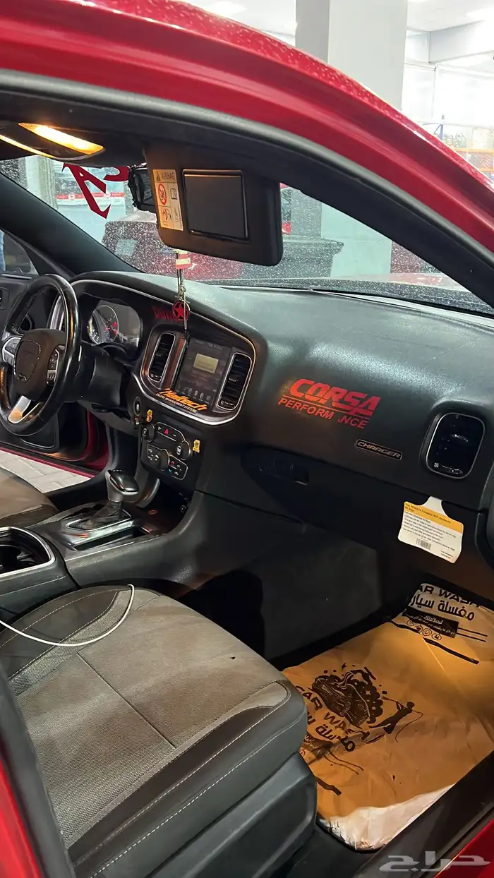 دودج تشارجر للبيع او بدل بموستنق gt 13