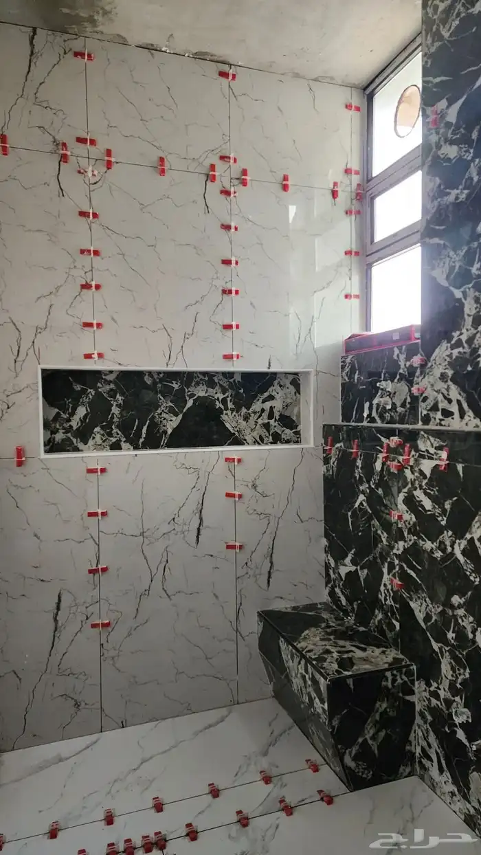 مبلط الباكستاني سراميك بورسلان تكسير و تركيب 1