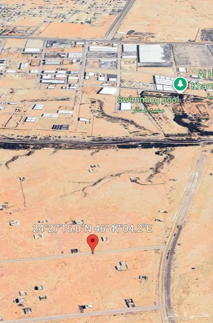 للبيع أرض زاوية حي  عريض 0