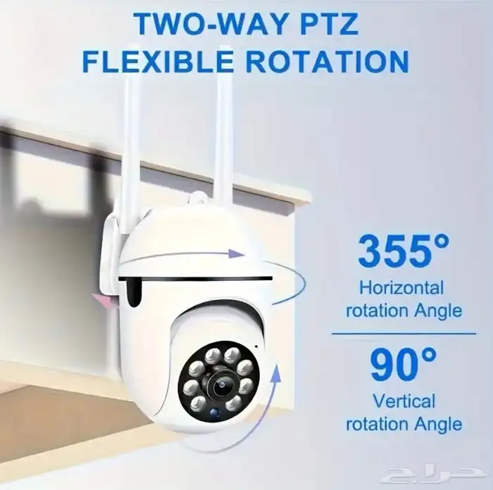 كاميرا مراقبة واي فاي عدستين أو عدسة واحدة 11