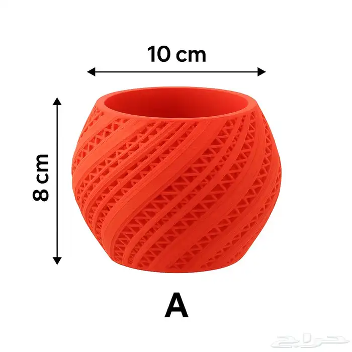 أحواض نباتات عصرية   مطبوعة بتقنية 3D Printing   جدة 11