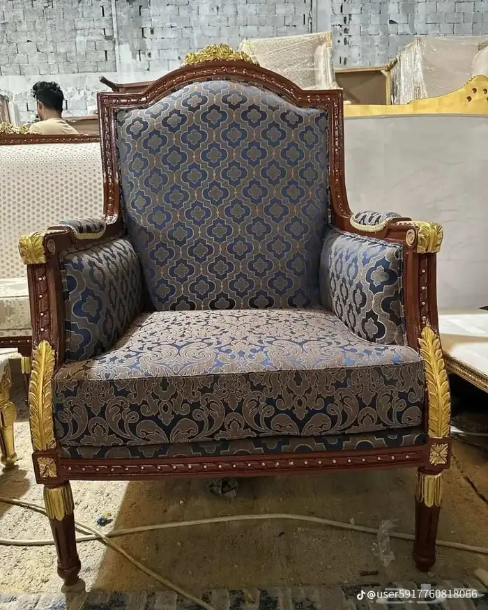 مفروشات كنب ملكي شغل مصري 4