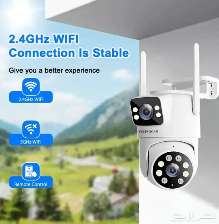 كاميرا مراقبة واي فاي عدستين أو عدسة واحدة 1