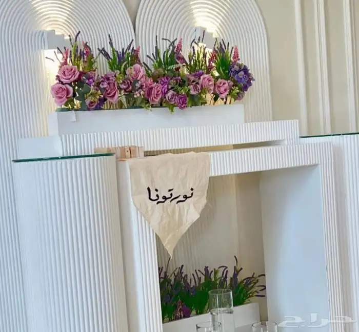 تأجير كوشات مداخل مرايات عقود ورد منسقين 4