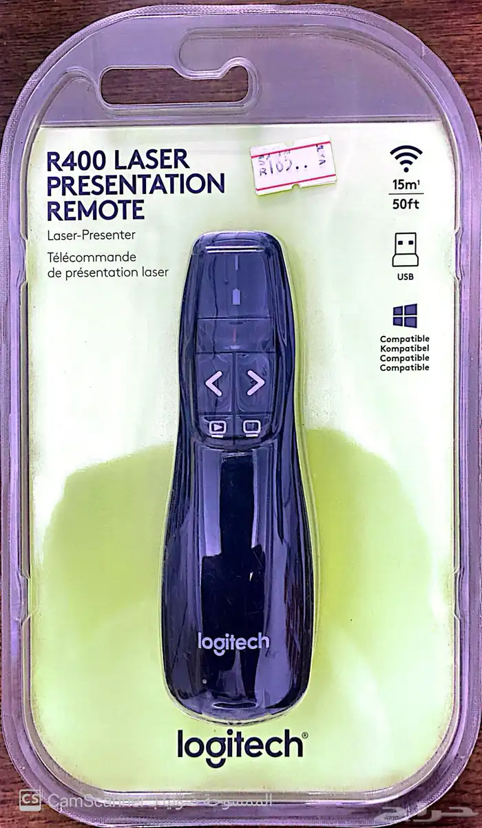ريموت بروجكتور Logitech R400 laser 0