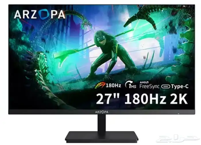 شاشة قيمنق 2k 180hz 27inch 0