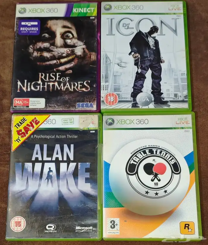 اشرطة اكس بوكس 360 للبيع 0