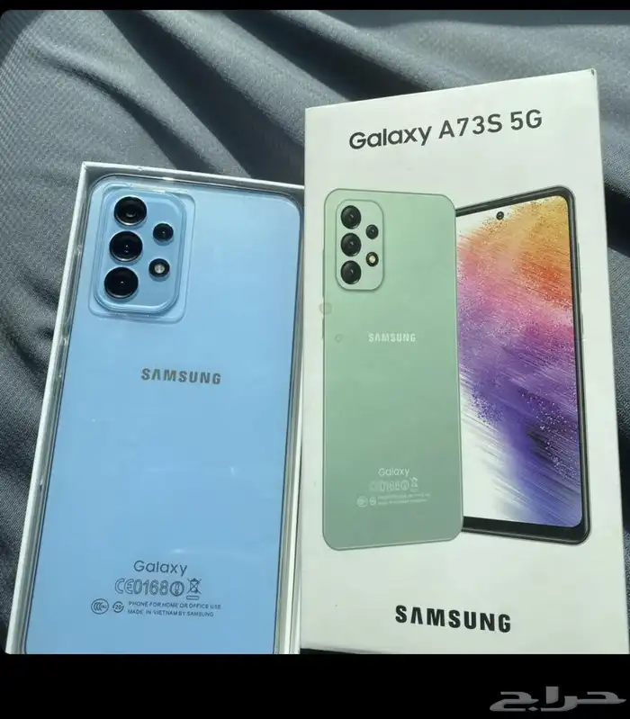 سامسونج جالاكسي A73S 5G جديد دون وصله شاحن معاه باقي حجتو 0
