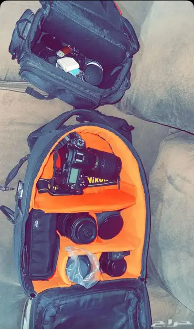 كاميرا مع كامل اغراضها نيكون D7100 index