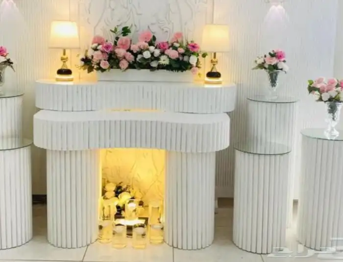 تأجير كوشات مداخل مرايات عقود ورد منسقين 6