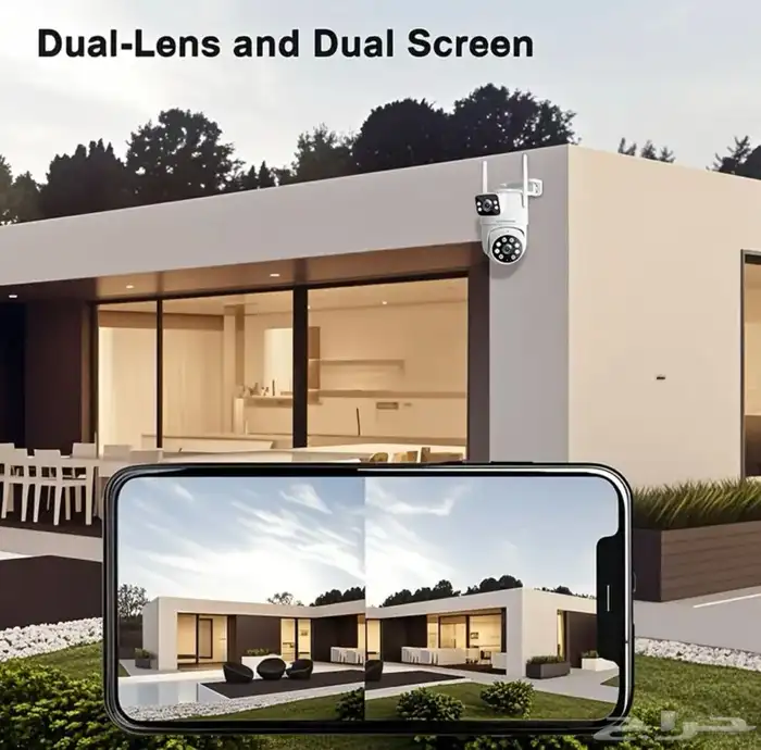 كاميرا مراقبة واي فاي عدستين أو عدسة واحدة 5