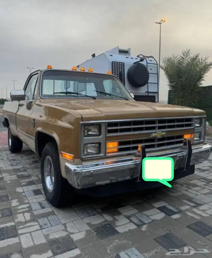 جمس شفروليه  مصفح وانيت  1985 1985 c10 Chevy truck نادر 0