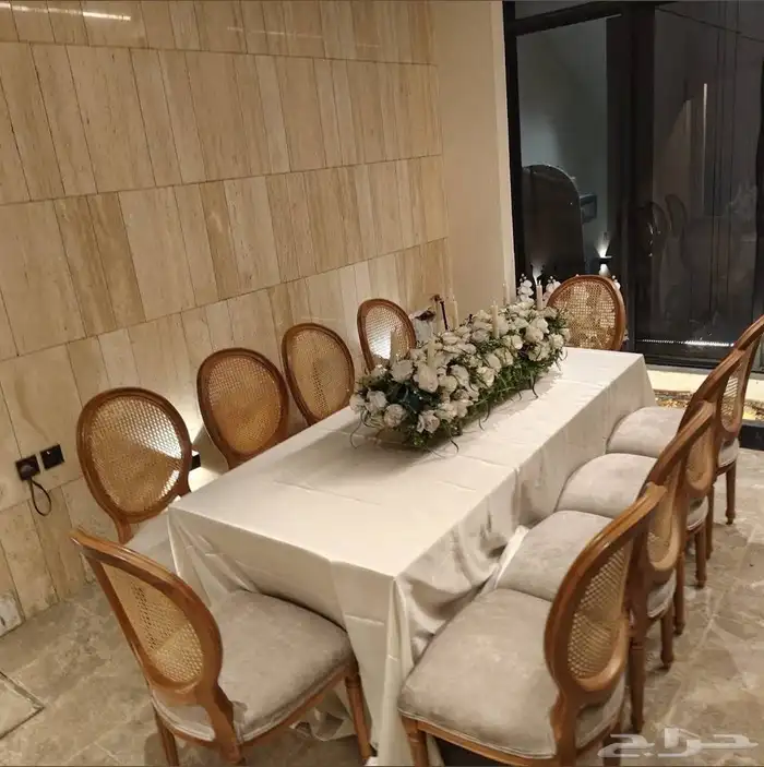 تأجير دفايات وطاولات ريفي كراسي ديور 4