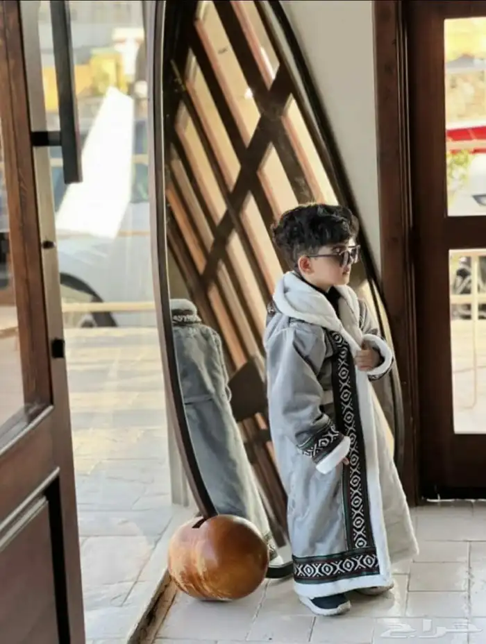 فروه اطفال شتوية مطرز سدو 1