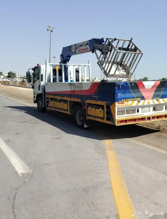 تاجير رافعات كرين مان لفت سيزر لفت دينه ونش بوم تراك كريتات 2