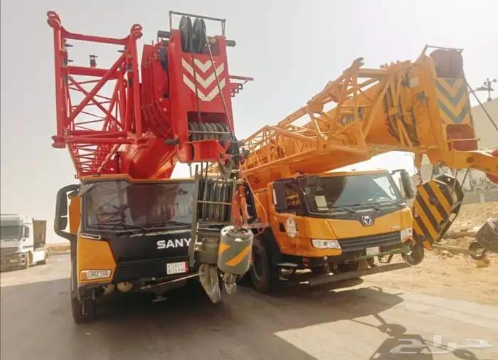 تاجير رافعات كرين مان لفت سيزر لفت دينه ونش بوم تراك كريتات 5