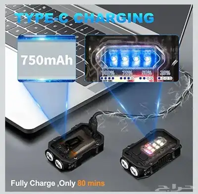 كشاف يدوي صغير LED index
