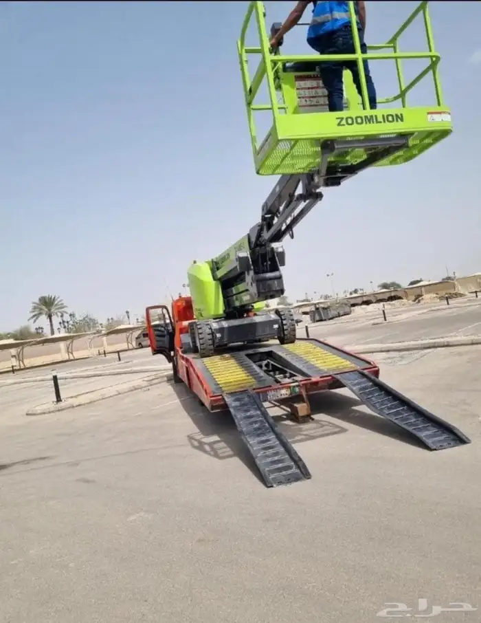 تاجير رافعات كرين مان لفت سيزر لفت دينه ونش بوم تراك كريتات 12