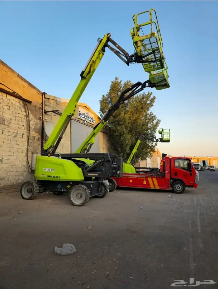 تاجير رافعات كرين مان لفت سيزر لفت دينه ونش بوم تراك كريتات 19