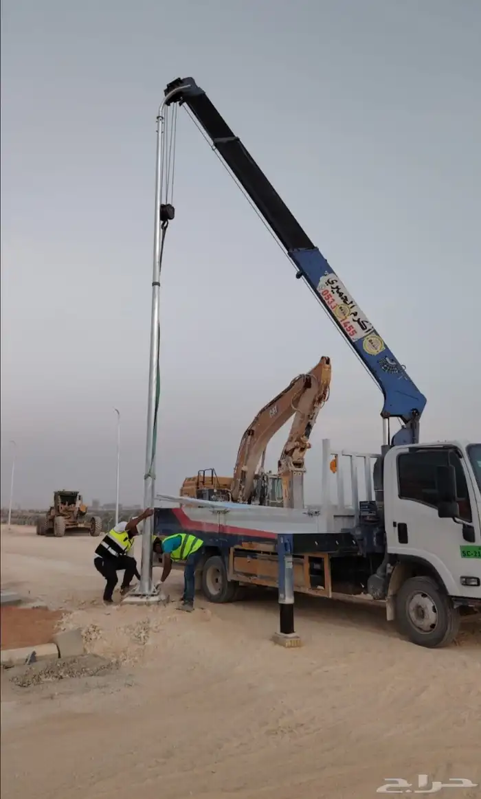 تاجير رافعات كرين مان لفت سيزر لفت دينه ونش بوم تراك كريتات 3