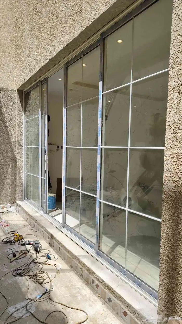 باب المنيوم شباك المنيوم 9