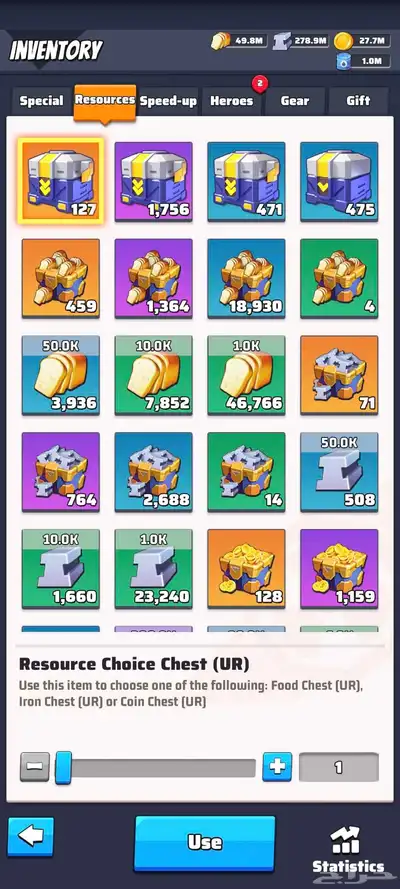 حساب لعبة الحرب الأخيرة - Last war - سيرفر 581 index