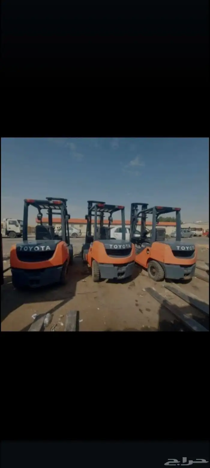 فوركلفت رافعات شوكيه وكرينات وسيزرلفت للايجار الشهري واليومي 6