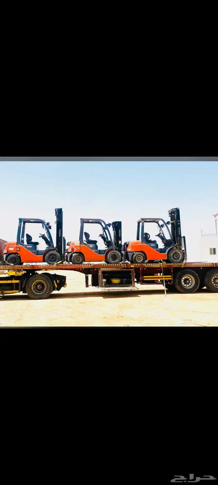 رافعه شوكيه للإيجار جميع أنواعها واحجامها 6