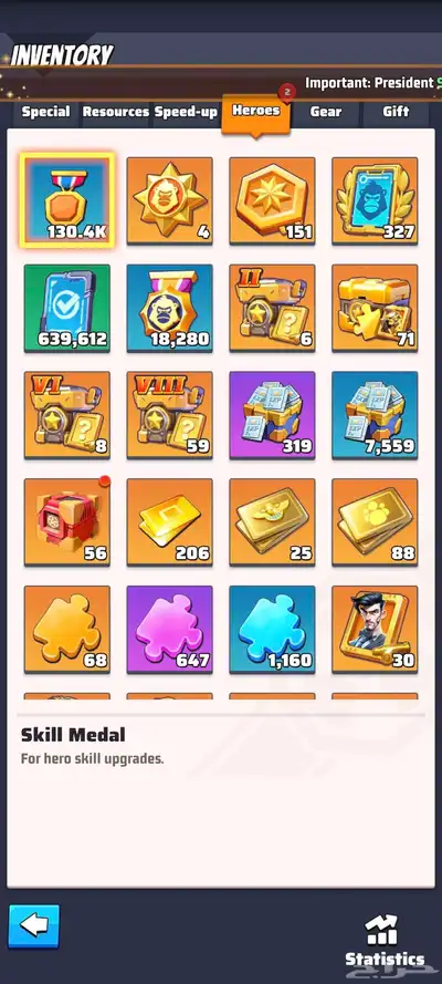 حساب لعبة الحرب الأخيرة - Last war - سيرفر 581 index