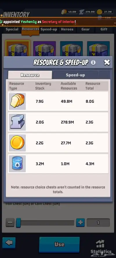 حساب لعبة الحرب الأخيرة - Last war - سيرفر 581 index