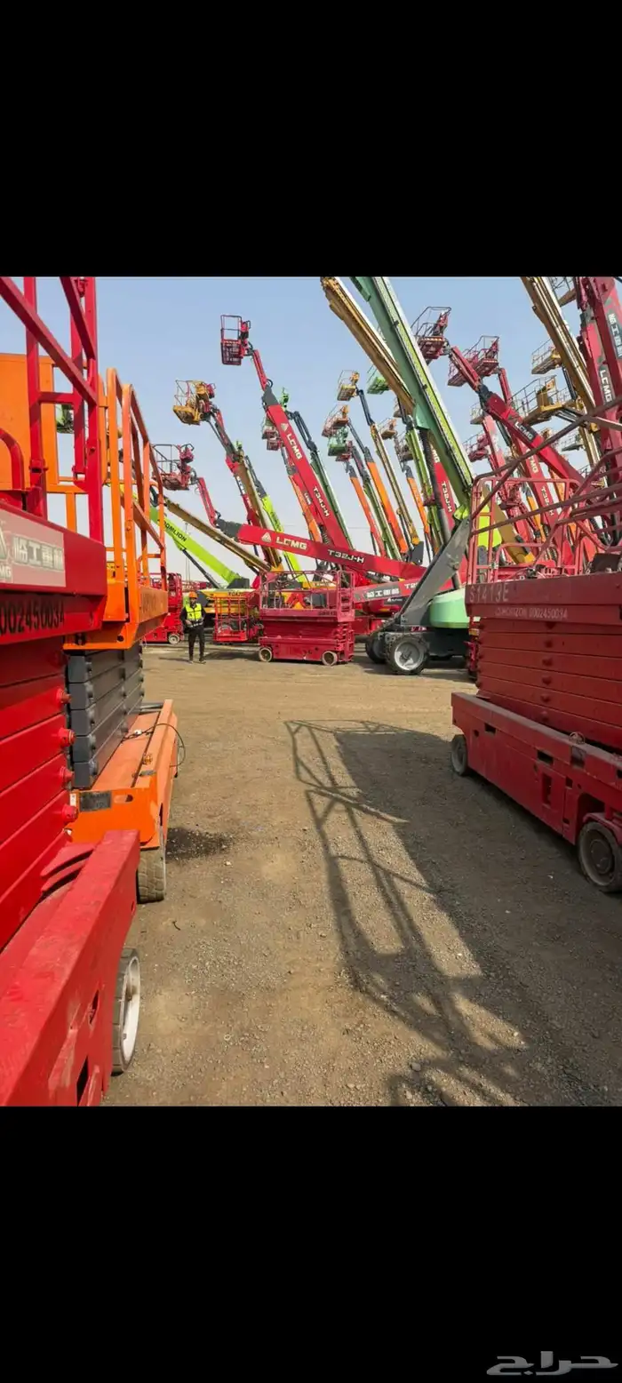 رافعه شوكيه للإيجار جميع أنواعها واحجامها 4