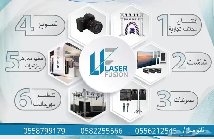 افتتاح محلات وتنظيم معارض ومؤتمرات 3