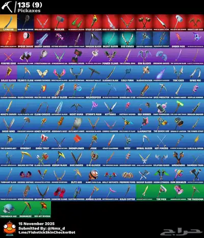 حساب فورت نايت فخم جدا اساسي للبيع حوالي 100سكن index