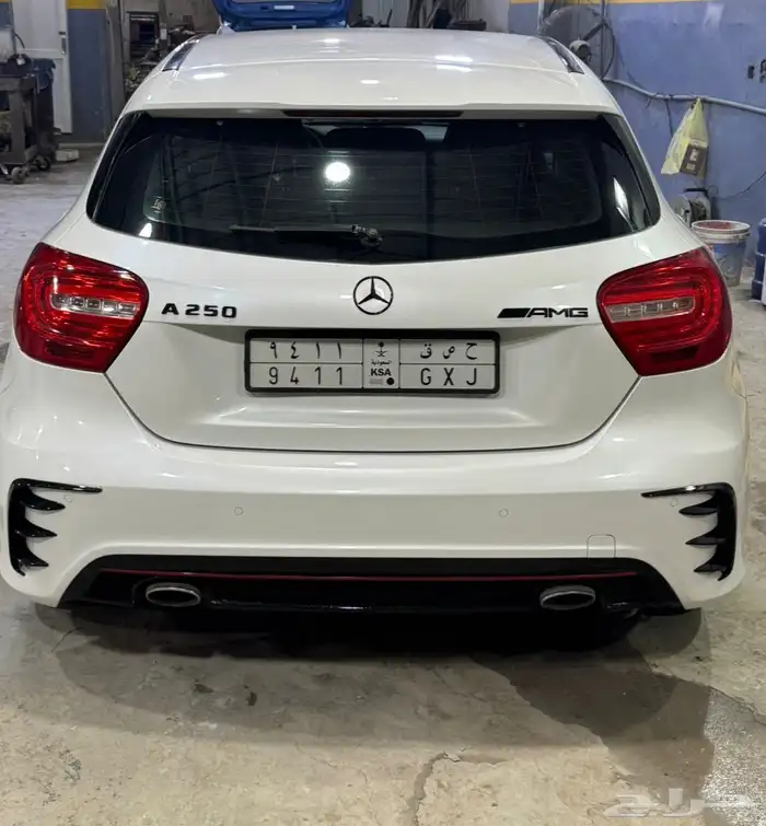 مرسيدس a250 amg مصدوم خفيف 2