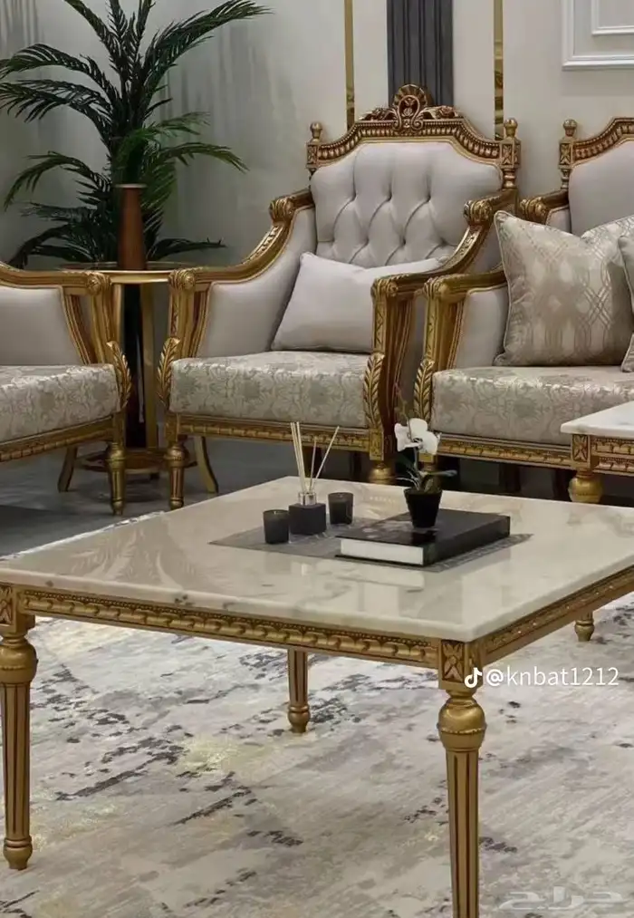 مفروشات كنب ملكي شغل مصري 25