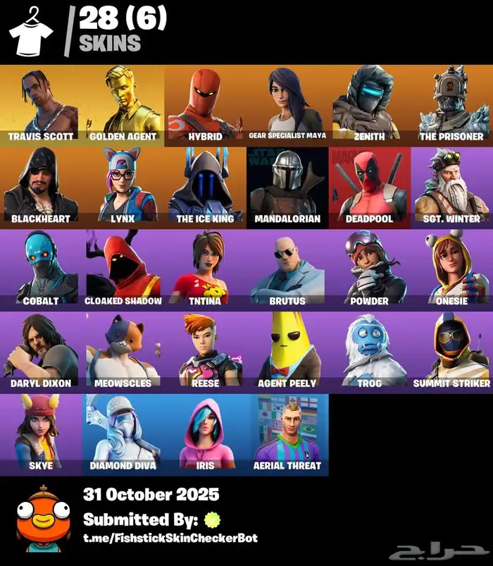 حساب فورت ترافيس 1