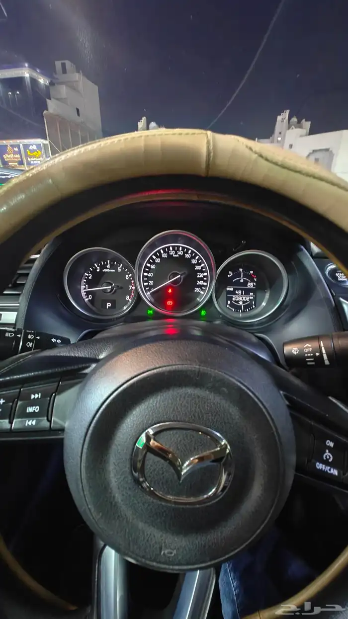 مازدا 6 2017 ستاندرد مالك اول لون احمر 15