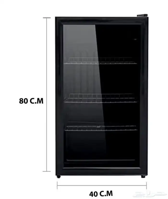 ثلاجه بار 73 لتر جديده dansat 1