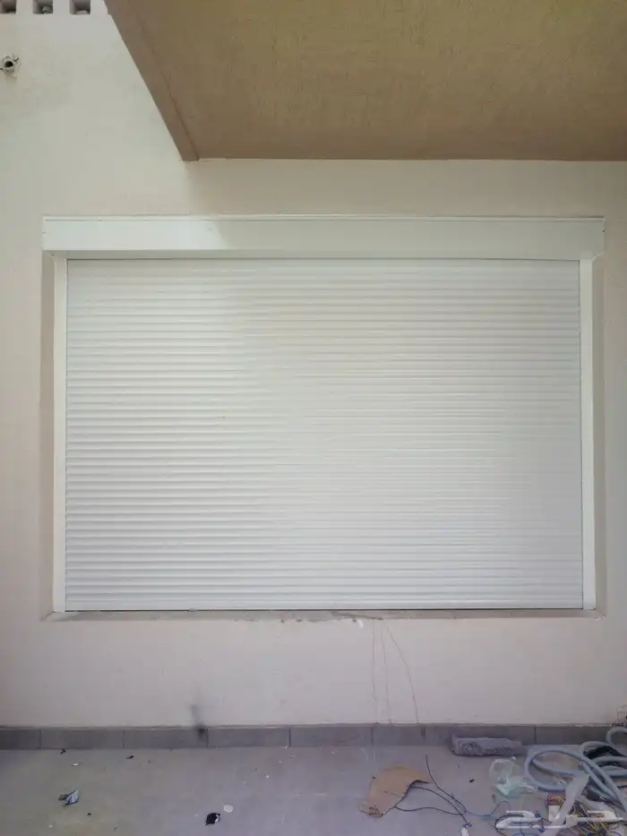 نوافذ شتر المنيوم نوافذ المنيوم زوجاج و ابواب المنيوم 1