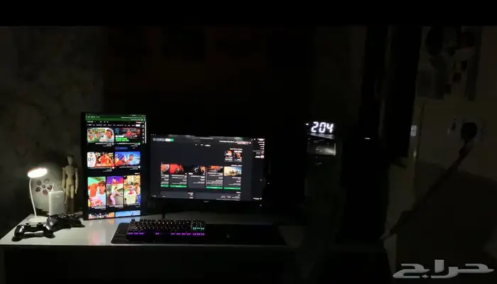 بيسي قيمنق للبيع مع شاشات واغراض 0